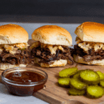 Pickle Grilled Beef Sliders