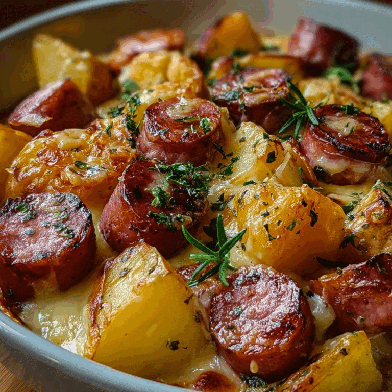 Smoked Sausage & Potato Bake