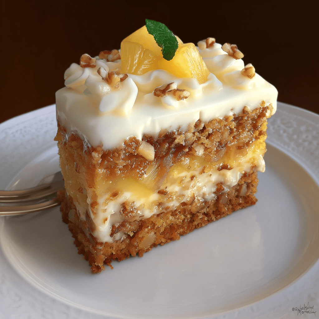 Southern Pineapple Cake
