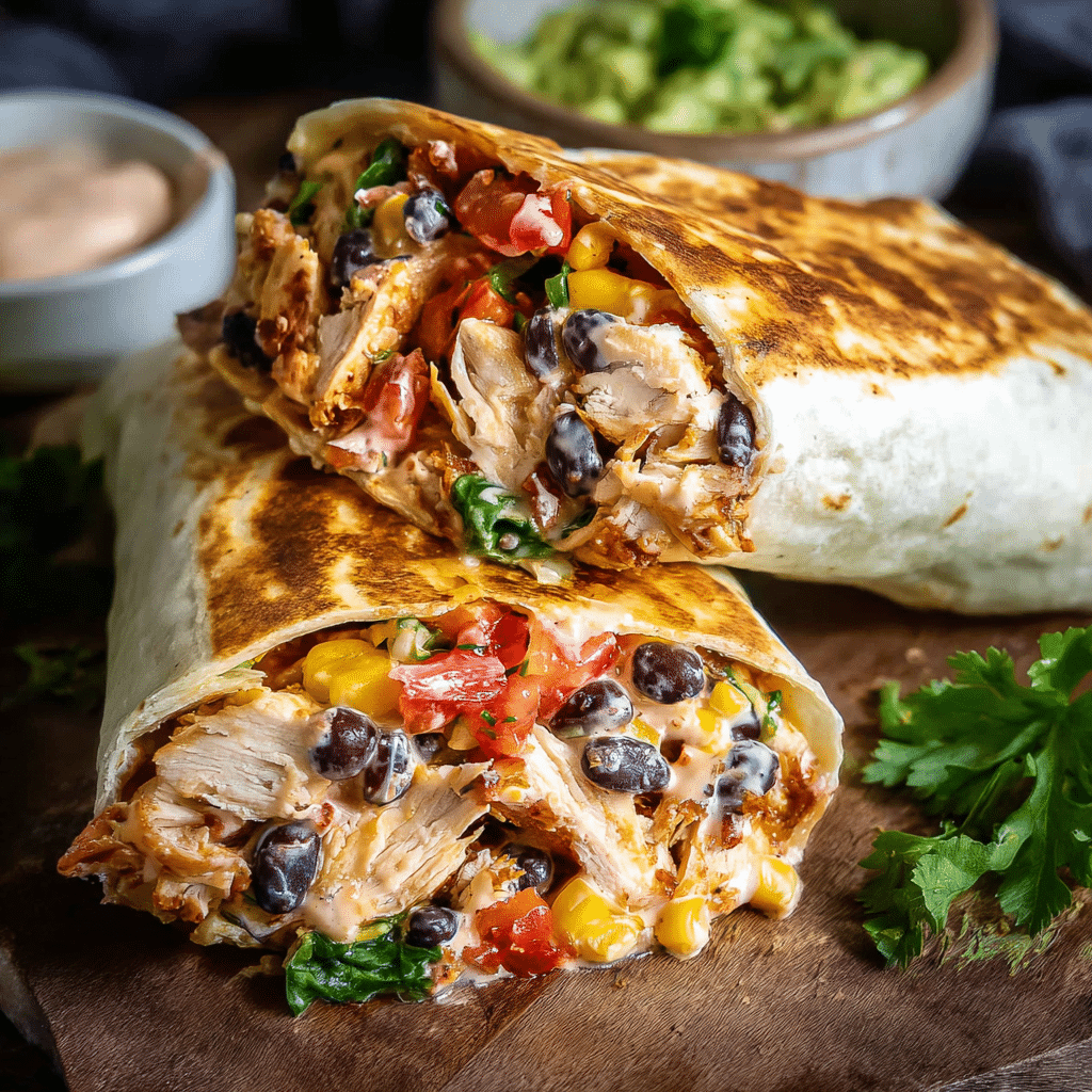 Southwestern Chicken Wrap