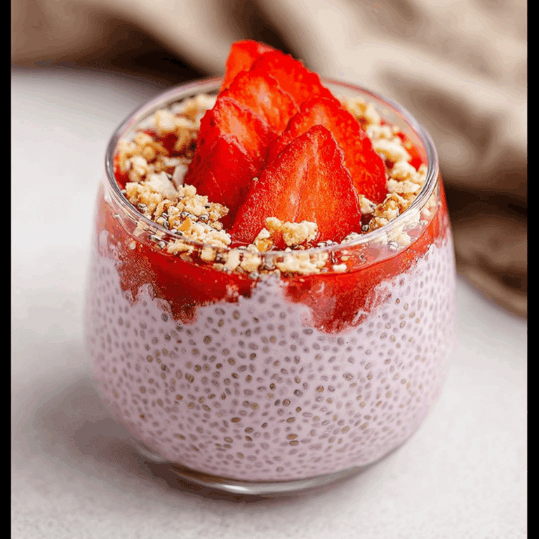 Strawberry Chia Pudding