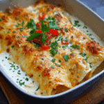 White Chicken Enchiladas
