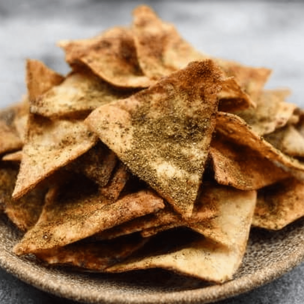 Za'atar Baked Pita Chips