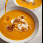 Butternut Squash Soup with Curried Brown Butter
