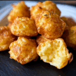 Cheese Puffs with Crispy Gruyere