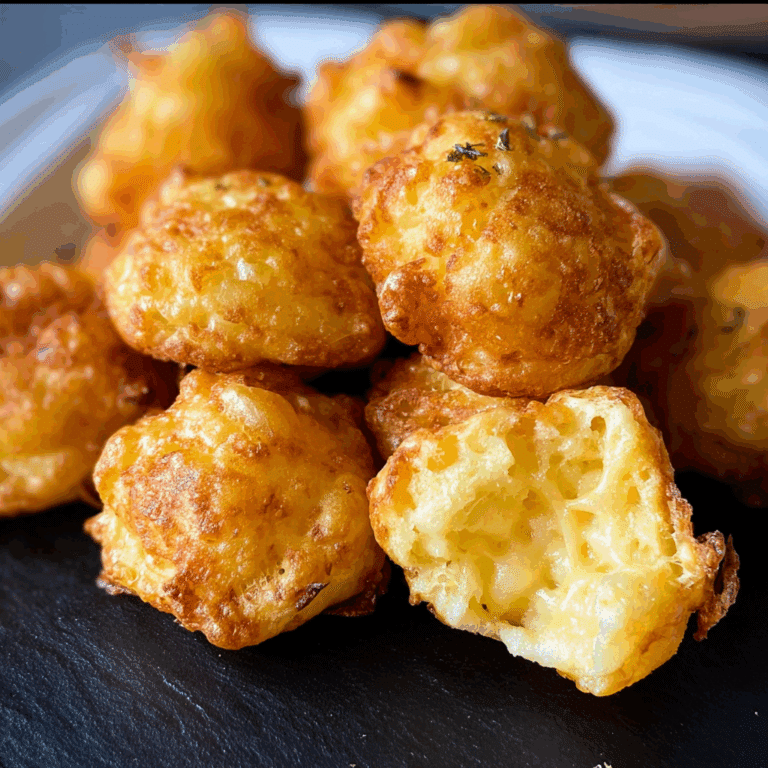 Cheese Puffs with Crispy Gruyere