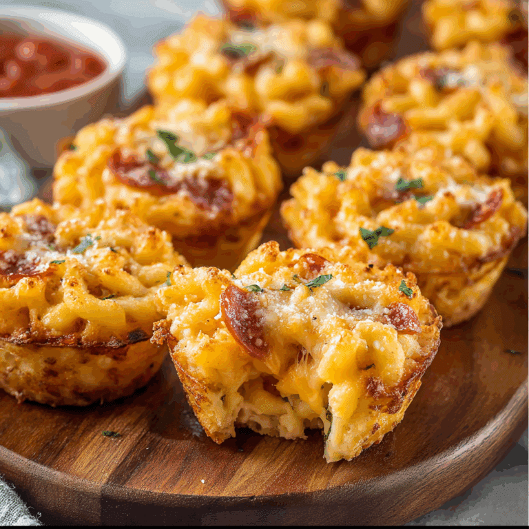 Mac and Cheese Pizza Bites
