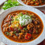 Maple Turkey Chili
