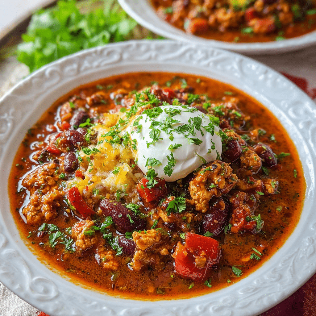 Maple Turkey Chili