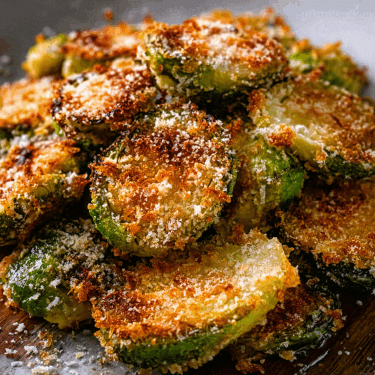 Parmesan Crusted Brussels Sprouts