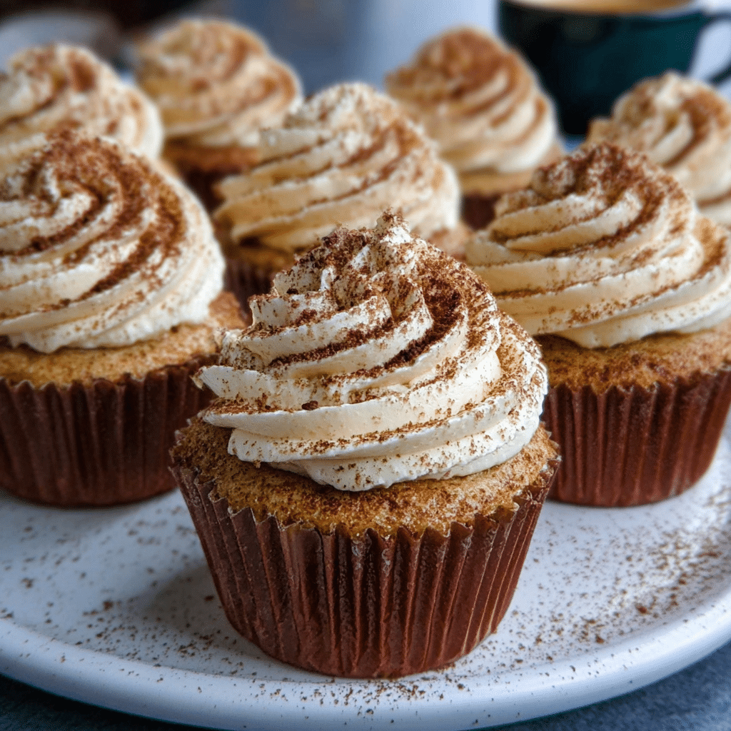 Tiramisu Cupcakes with Mascarpone Buttercream