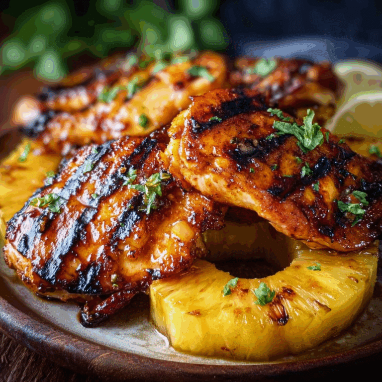 Aloha Grilled Pineapple Chicken