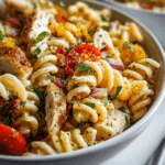 Italian Chicken Pasta Salad