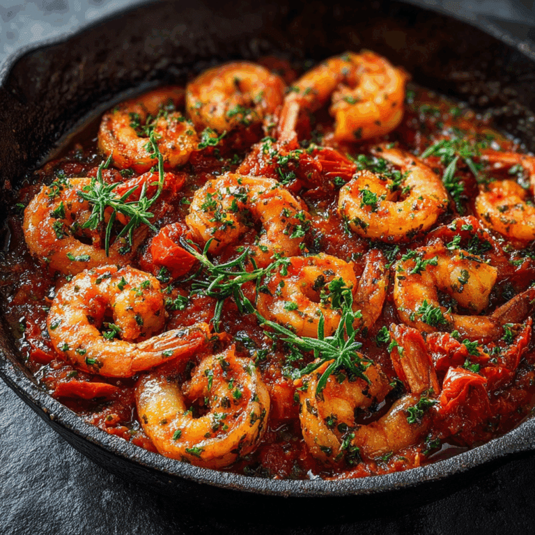 Spicy Shrimp Fra Diavolo with Fire Roasted Tomatoes